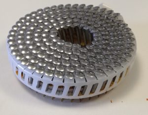 Clou en rouleaux coniques 16° 50mm diamètre 2.1 crantés INOX A2 TB